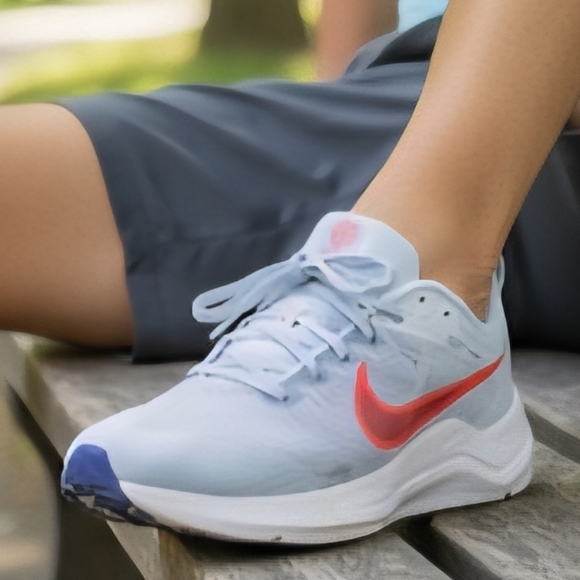 Nike Other - NWT Nike Downshifter 12 Men's Running Shoes Grey Crimson Size 9.5